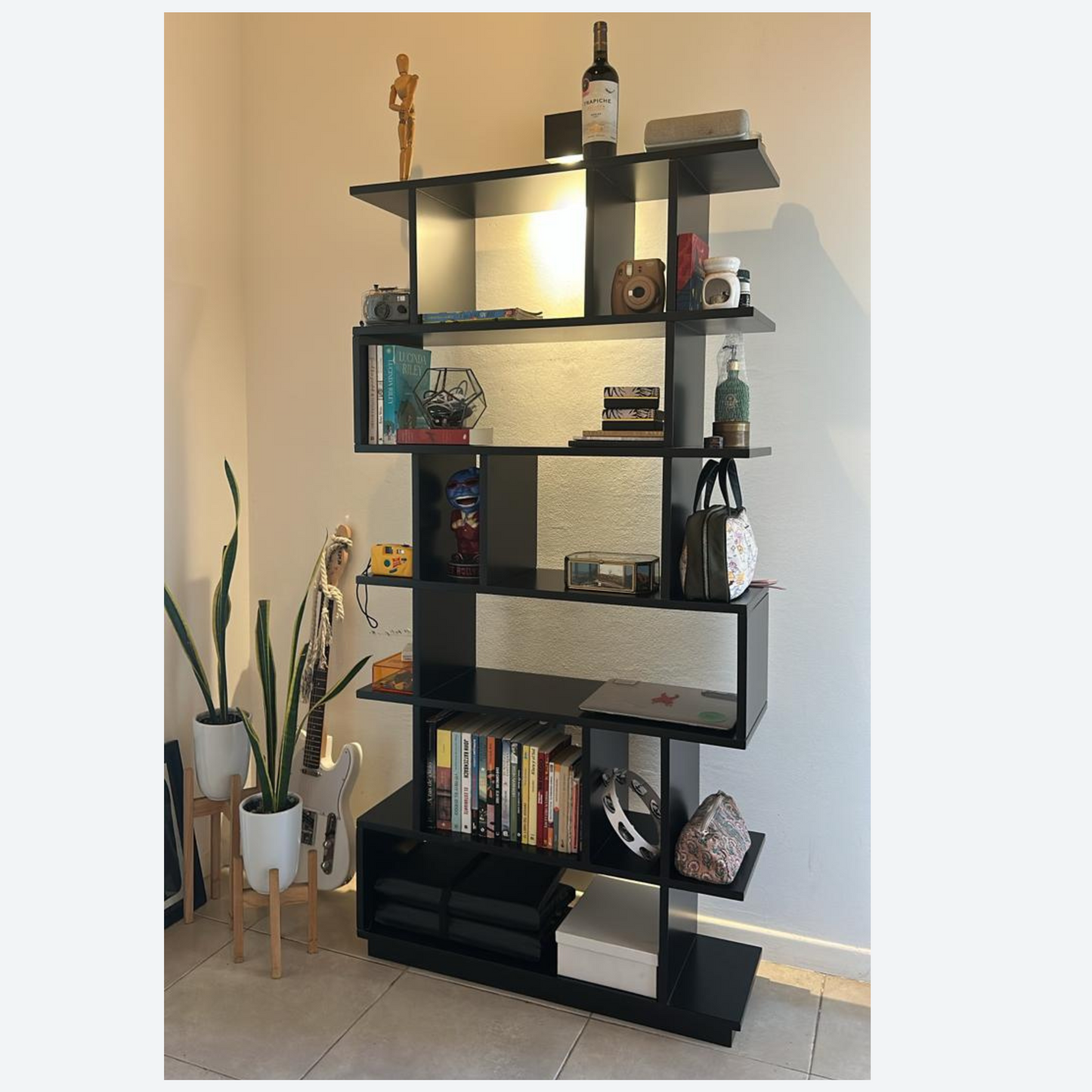 Biblioteca irregular 90cm