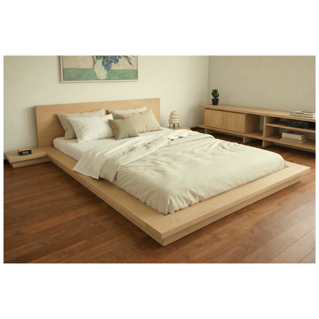Cama Japonesa Tatami | Estilo Japandi Premium