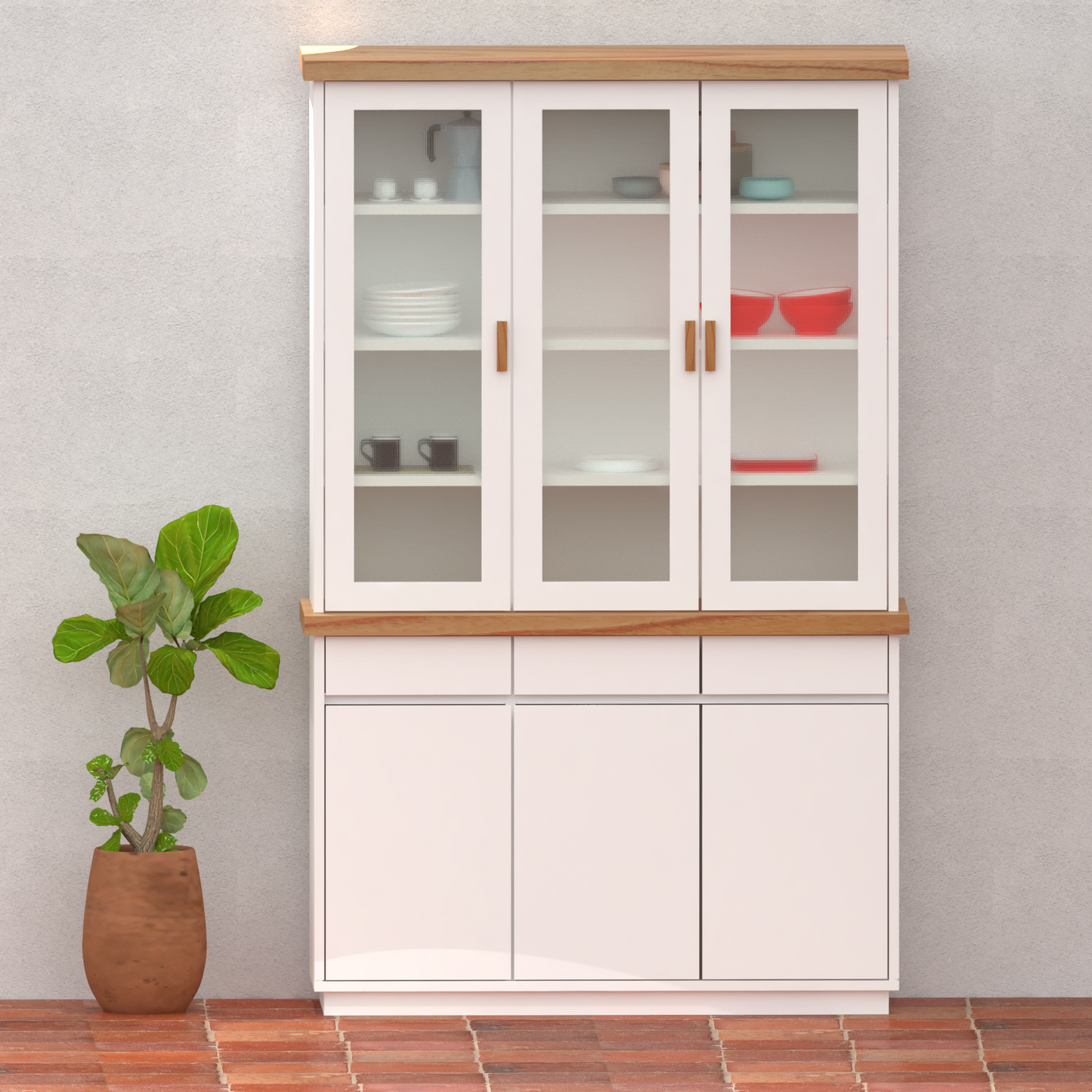 Modular Cristalero 120cm