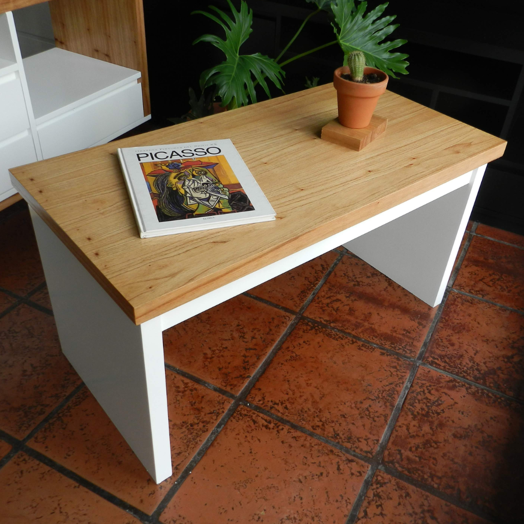 Mesa ratona elevable 100x50cm