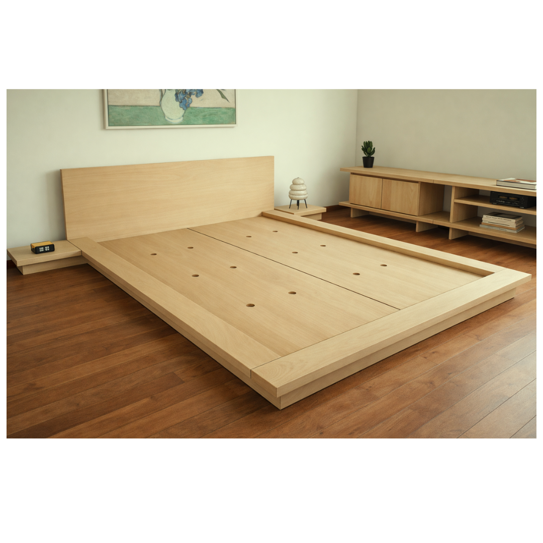 Cama Japonesa Tatami | Estilo Japandi Premium