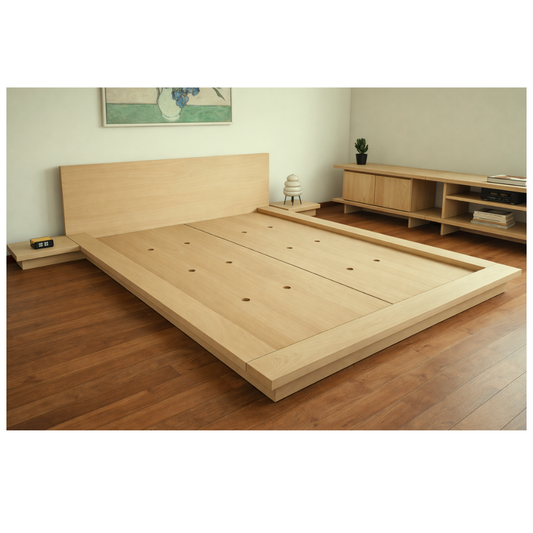 Cama Japonesa Tatami | Estilo Japandi Premium