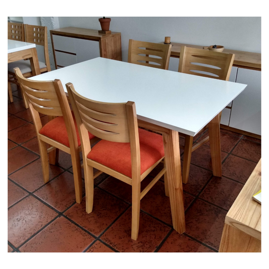 Mesa nórdica 140x80cm